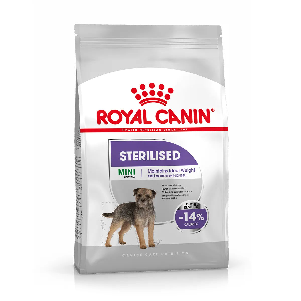 ROYAL CANIN MINI STERILISED 3 KG.