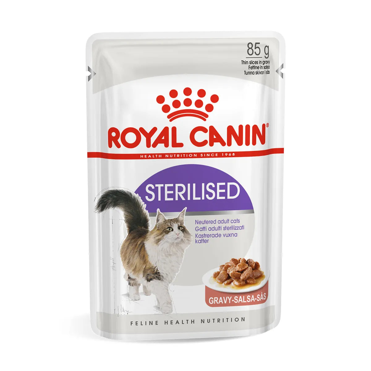ROYAL CANIN STERILISED GRAVY 85 GR.