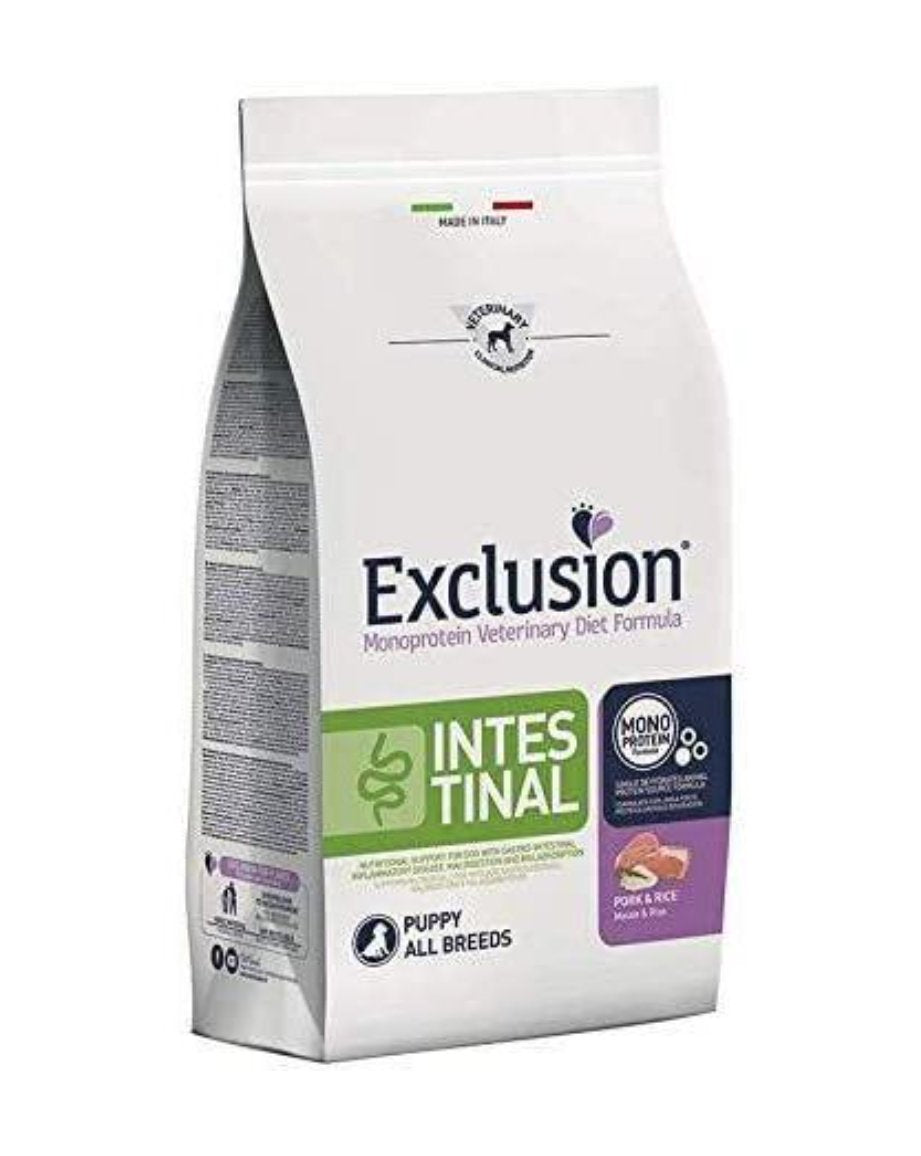 EXCLUSION INTESTINAL AAL BREEDS PUPPY CON MAIALE E RISO 2 KG.