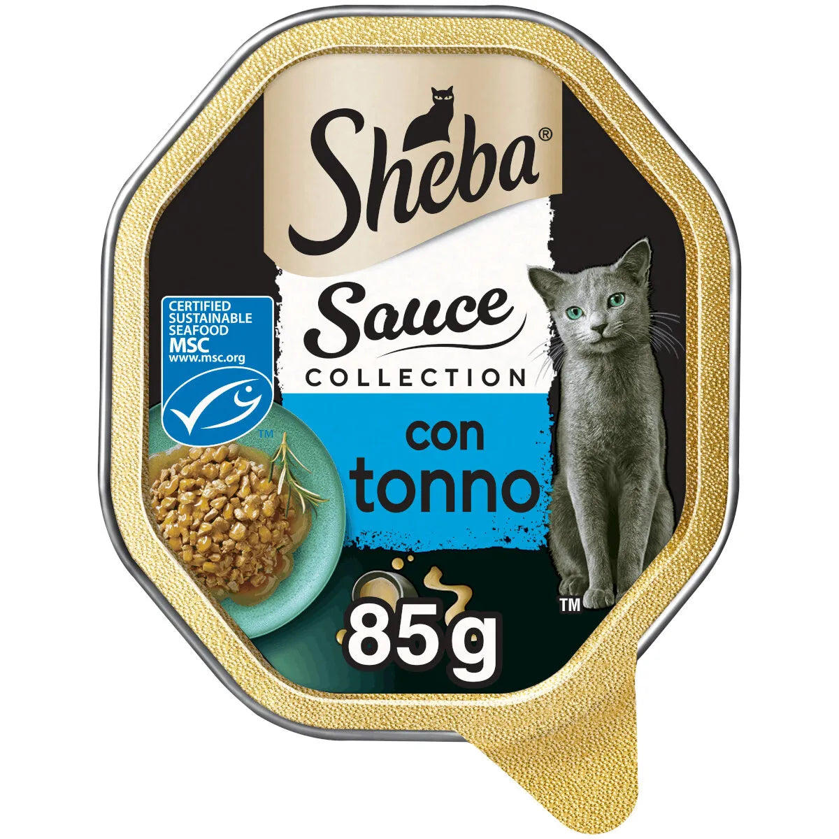 SHEBA SAUCE 85 GR CON TONNO