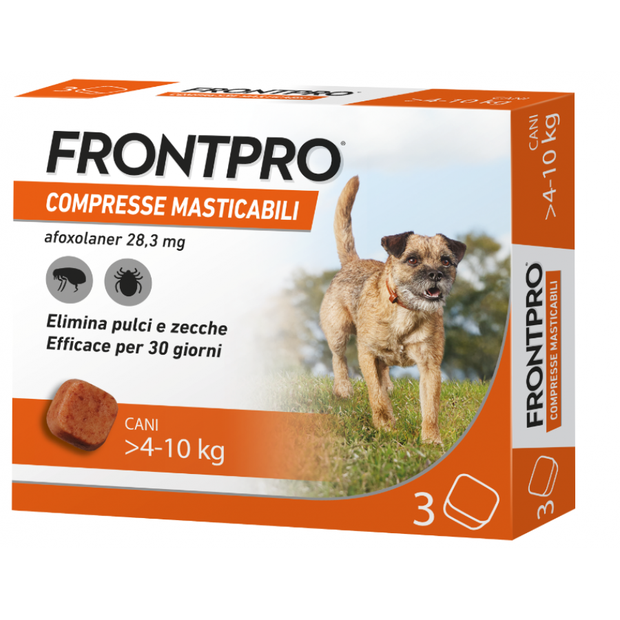 FRONTPRO CANI 4-10 KG 3 COMPRESSE 43,20.