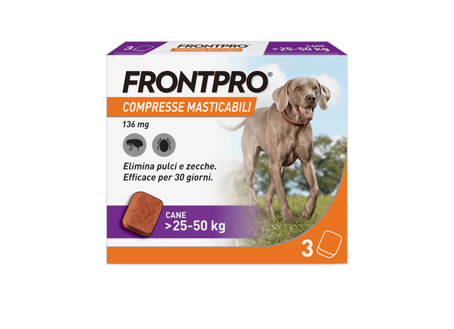 FRONTPRO CANI 25-50 KG 3 COMPRESSE 52,90.
