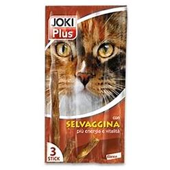 YOKI PLUS SNACK GATT0 CON SELVAGGINA 3 X 5 GR