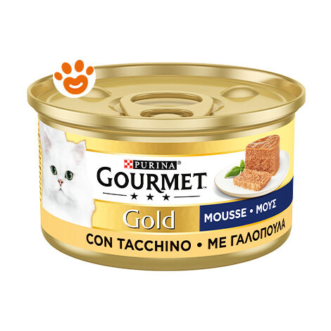 PURINA GOURMET MOOSE CON TACCHINO.85 GR