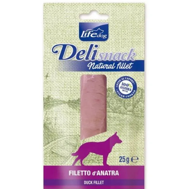 SNACK LIFE CANE CON ANATRA E MERLUZZO 25 GR