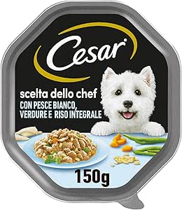 CESAR SCELTA DELLO CHEF CON PESCE BIANCO, VERDURE E RISO INTEGRALE 150 GR