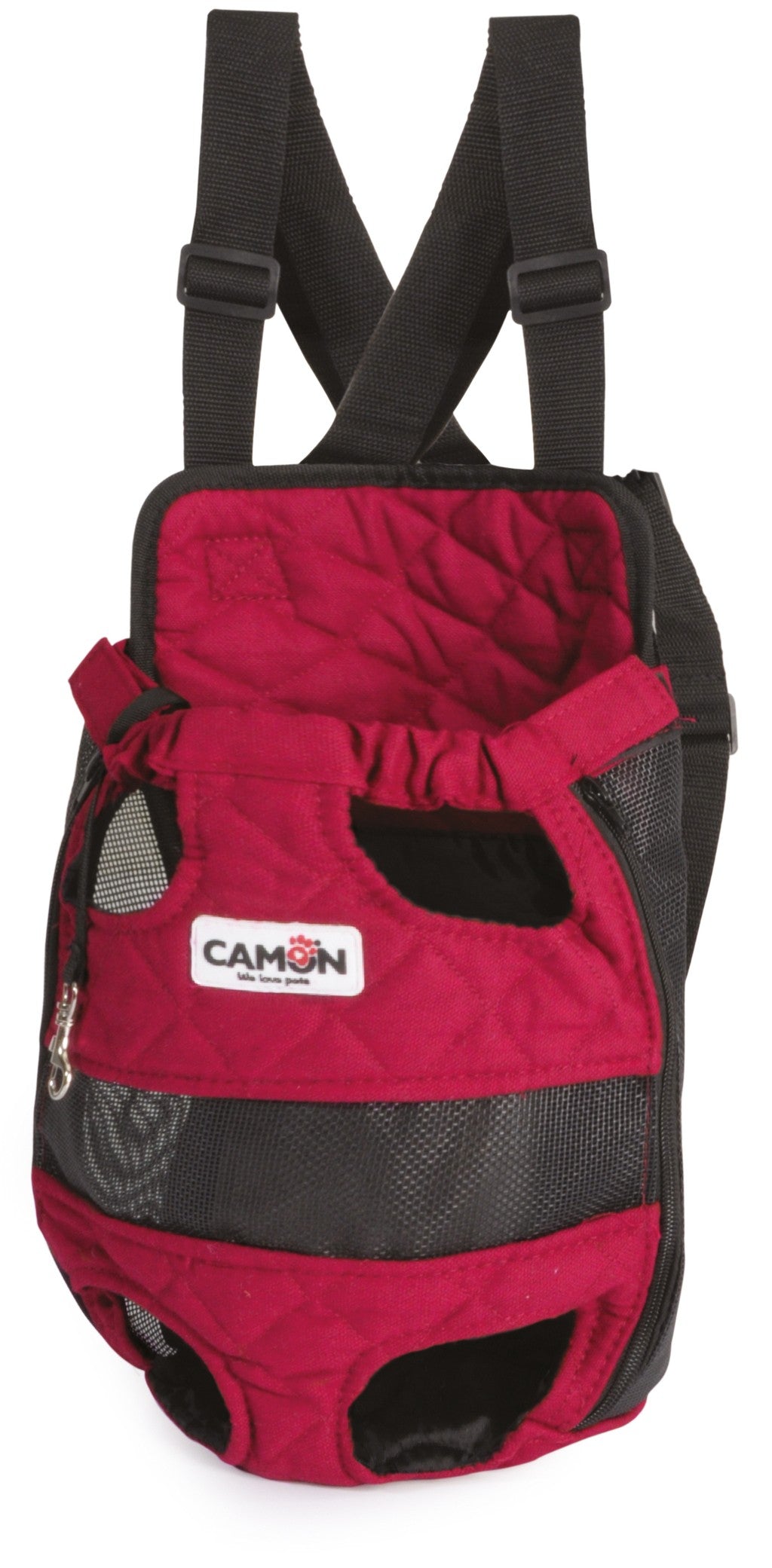 CAMON TRASPORTINO PER ANIMALI 5-6 KG COL ROSSO