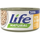 LIFE NATURAL DOG CON FILETTI DI POLLO 90 GR
