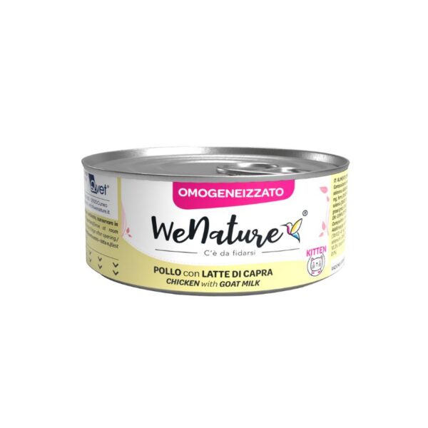 WE NATURE OMOGENIZZATO DI POLLO CON LATTE DI CAPRA 70 GR