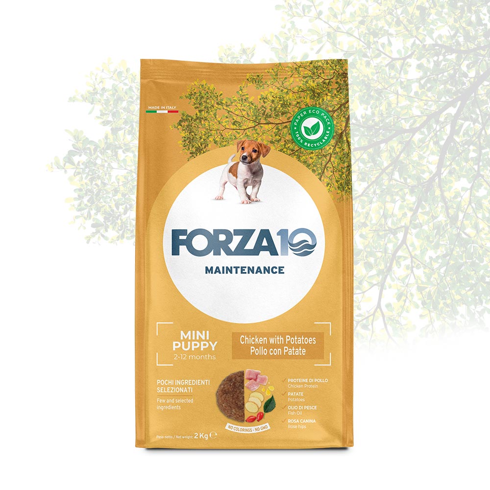 FORZA 10 MANTENIMENTO MINI PUPPY CON POLLO E PATATE KG 2