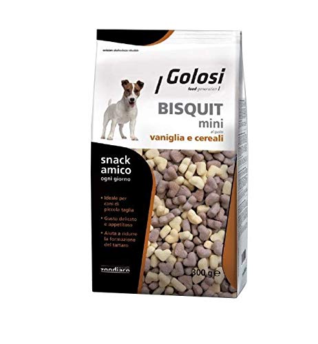 BISCOTTI GOLOSI MINI VANIGLIA E CEREALI 300 GR.