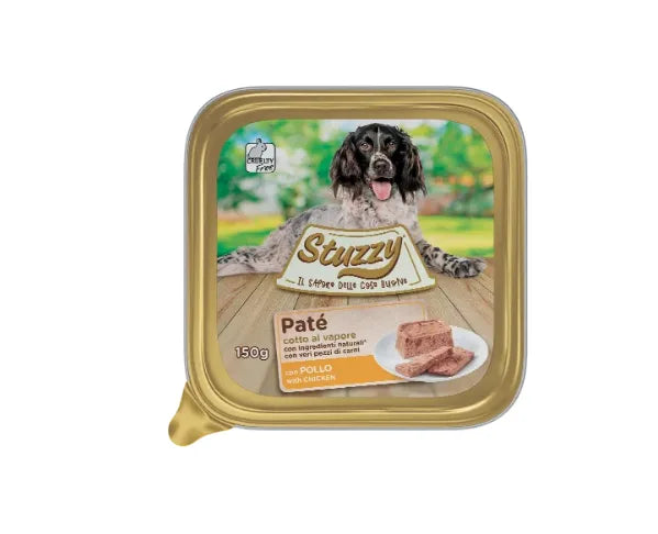 STUZZY DOG PATE' CON POLLO 150 GR