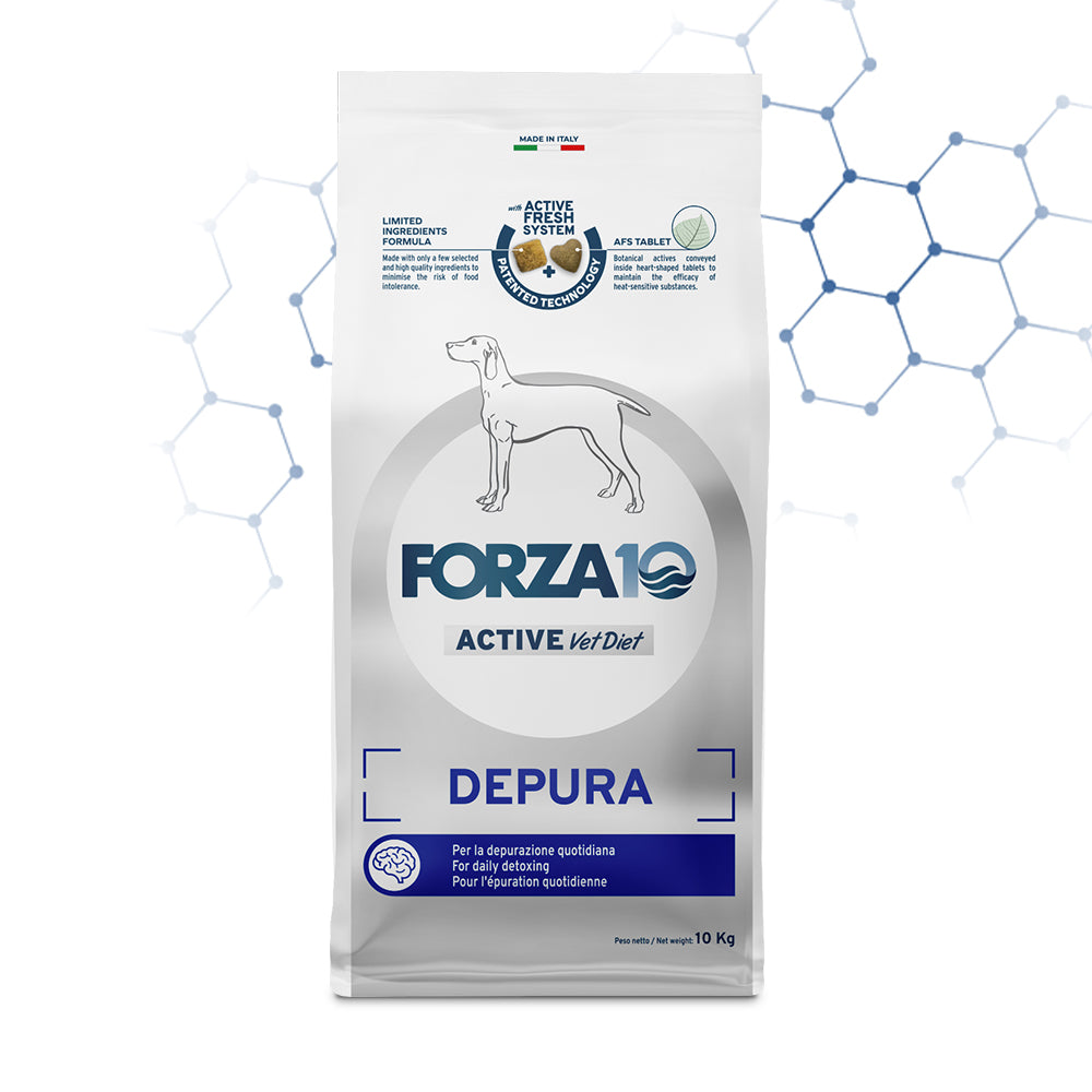 FORZA 10 ACTIVE VET DIET ADULT DEPURA 10 KG CON PESCE