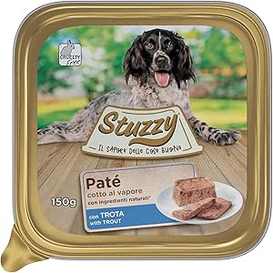 STUZZY DOG PATÈ CON TROTA 12 X 150 GR