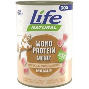 LIFE DOG MONOPROTEICO CON MAIALE 400 GR