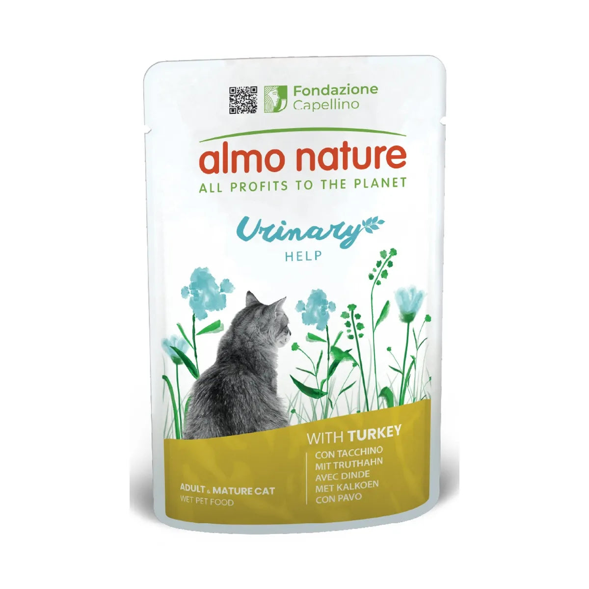 ALMO NATURE HOLISTIC URINARY HELP CON TACCHINO 70 GR