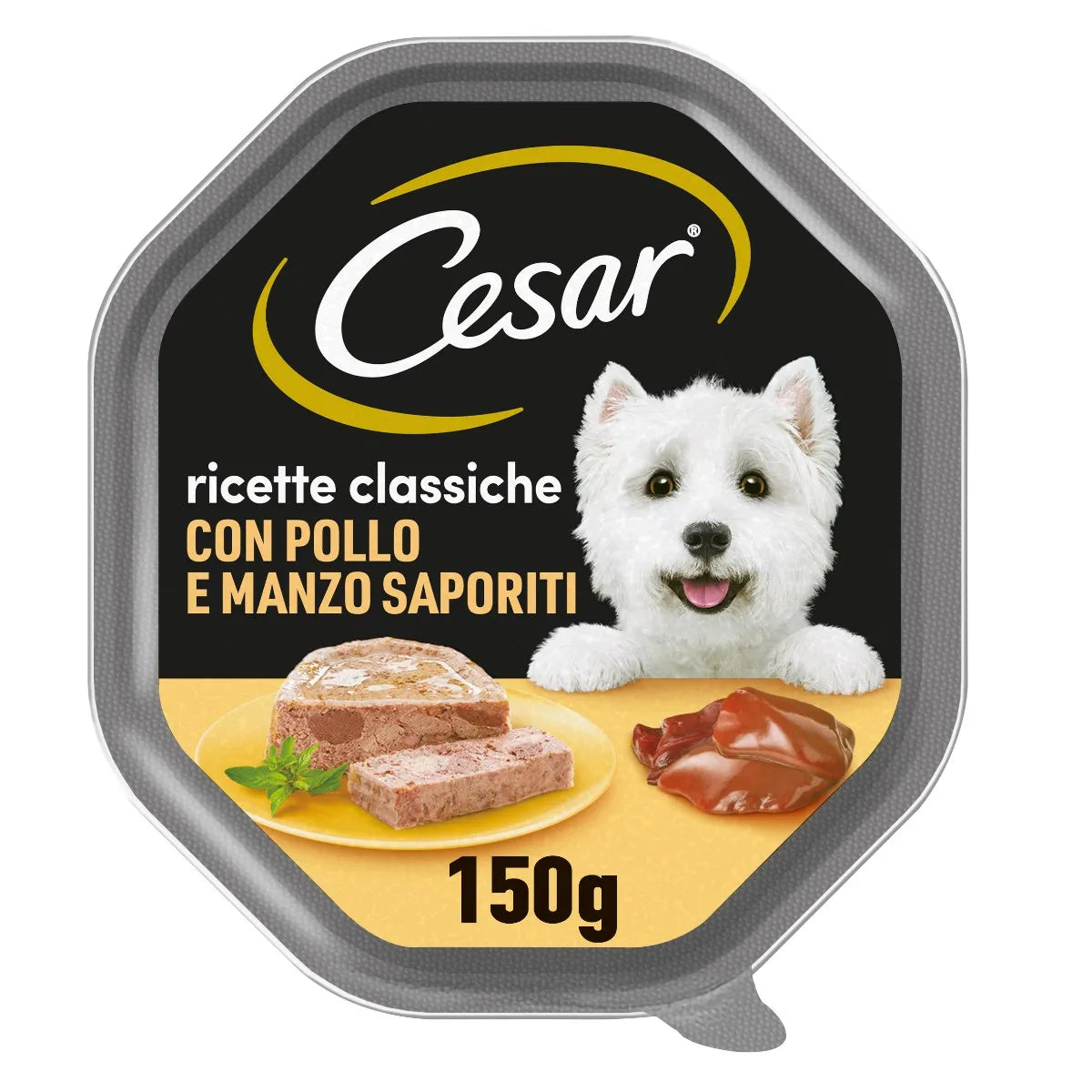 CESAR RICETTA CLASSICA CON MANZO E POLLO 150 GR