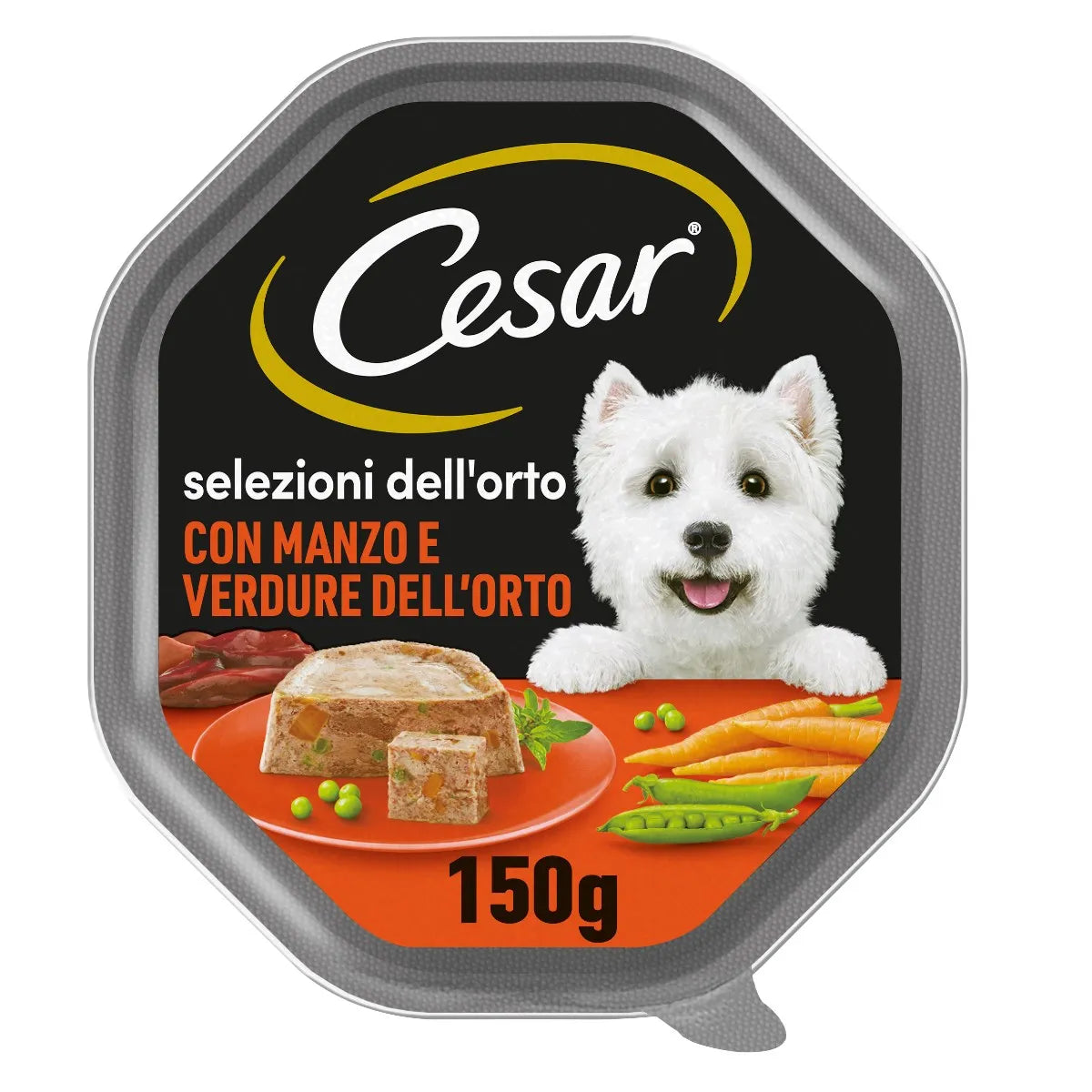 CESAR SELEZIONE DELL'ORTO CON MANZO E VERDURE DELL"ORTO 150 GR