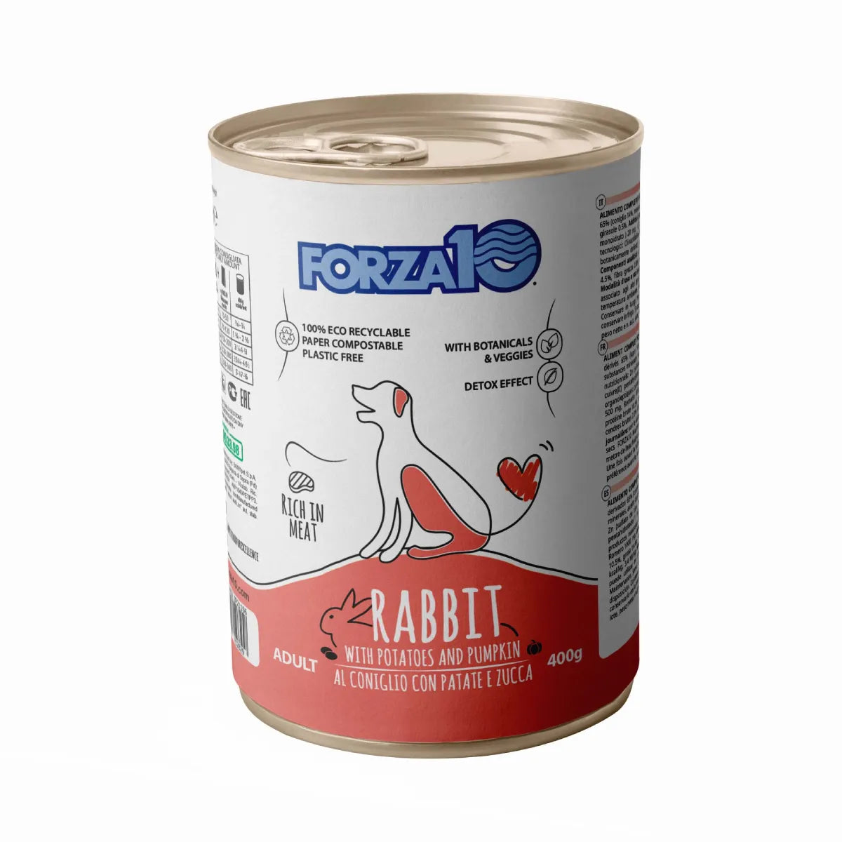FORZA 10 MANTENIMENTO ADULT CON CONIGLIO E PATATE 400 GR