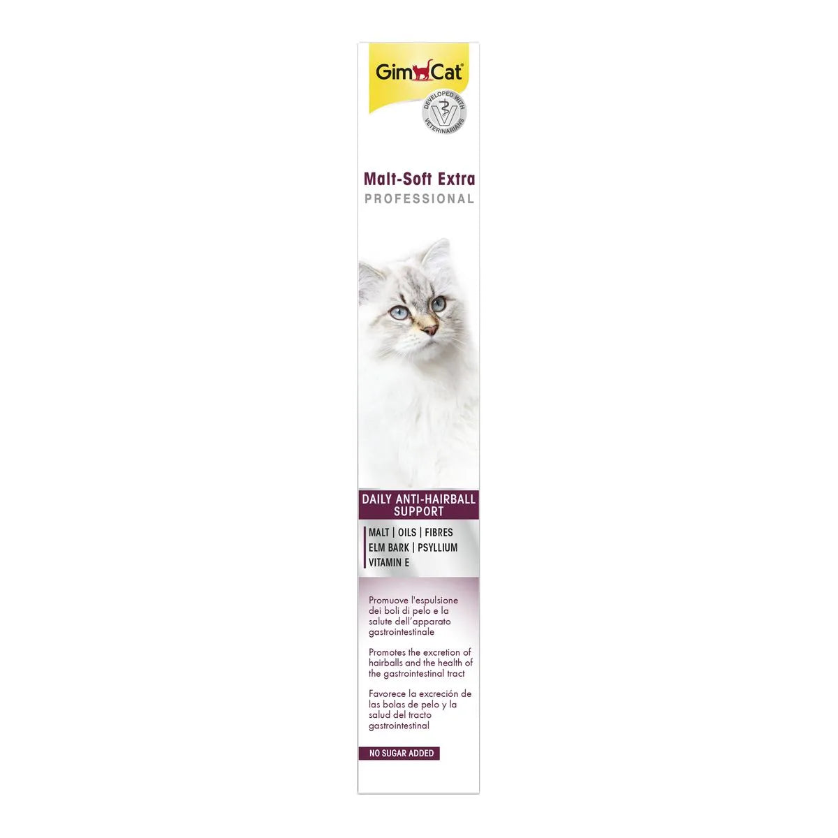 GIM CAT CREMA MALT SOFT EXTRA DAYLY ANTI-HAIRBALL SUPPORT 200 GR