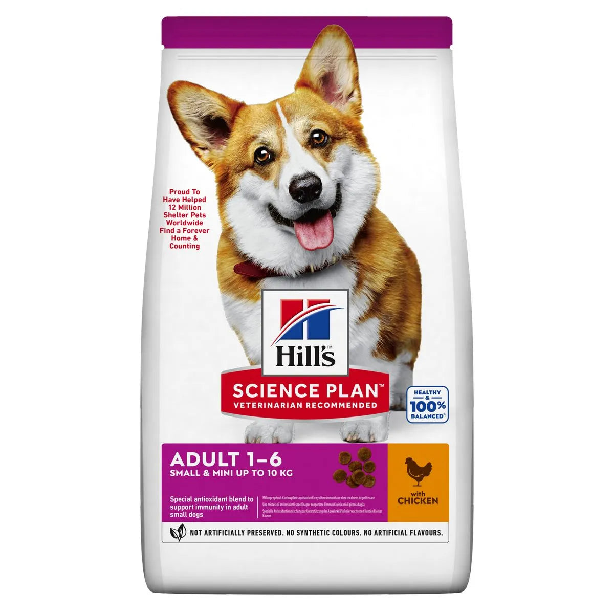 HILL'S SCIENCE PLAN MINI ADULT CON POLLO 1,5 KG