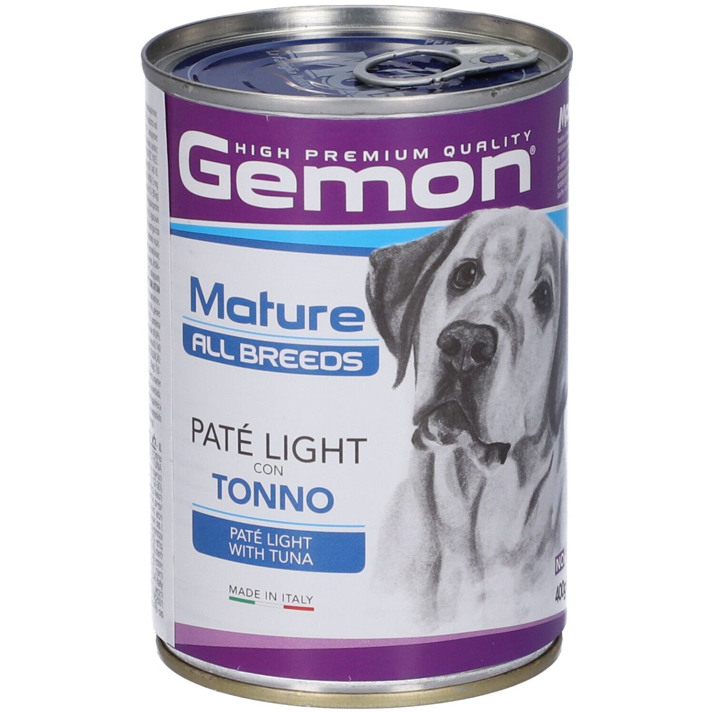 GEMON PATE' CON TONNO MATURE LIGHT 400 GR
