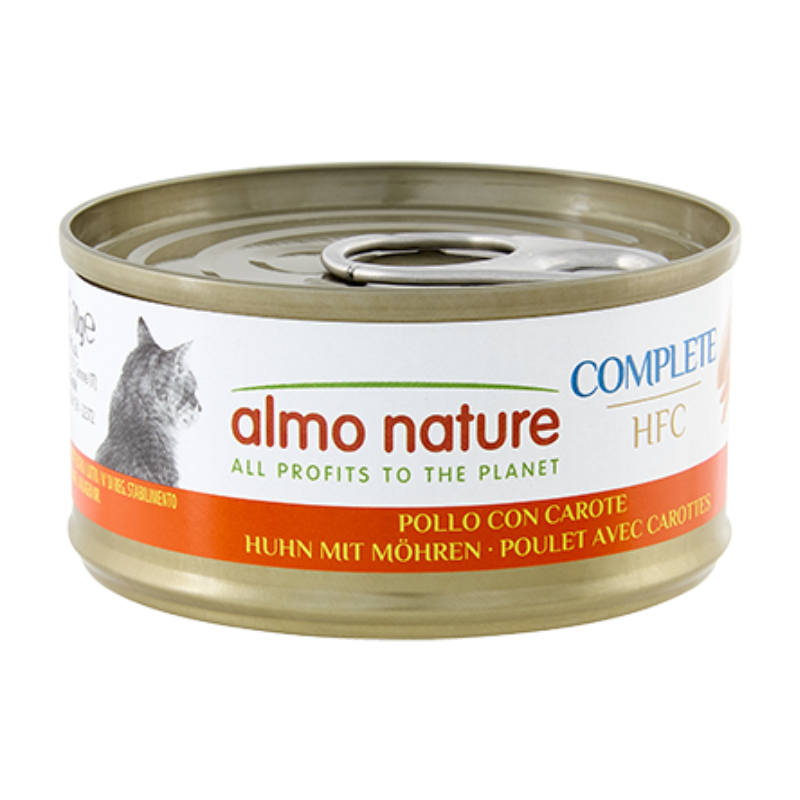 ALMO NATURE HFC POLLO CON CAROTE 70 GR