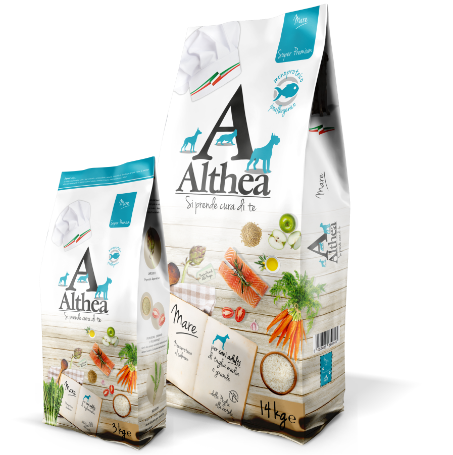 ALTHEA MONOPROTEICO MEDIUM CON SALMONE 2,5 KG