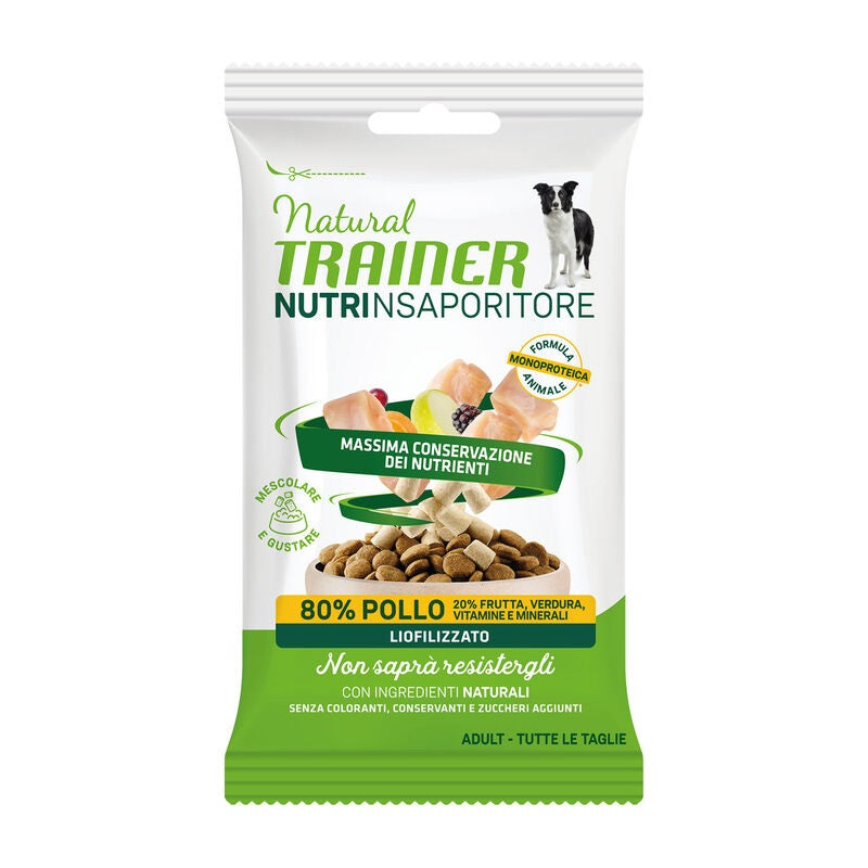NATURAL TRAINER NUTRINSAPORITORE SNACK CON POLLO 15 GR.
