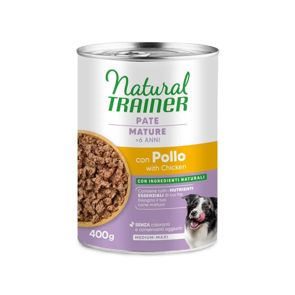 NATURAL TRAINER MATURE CON POLLO 400 GR