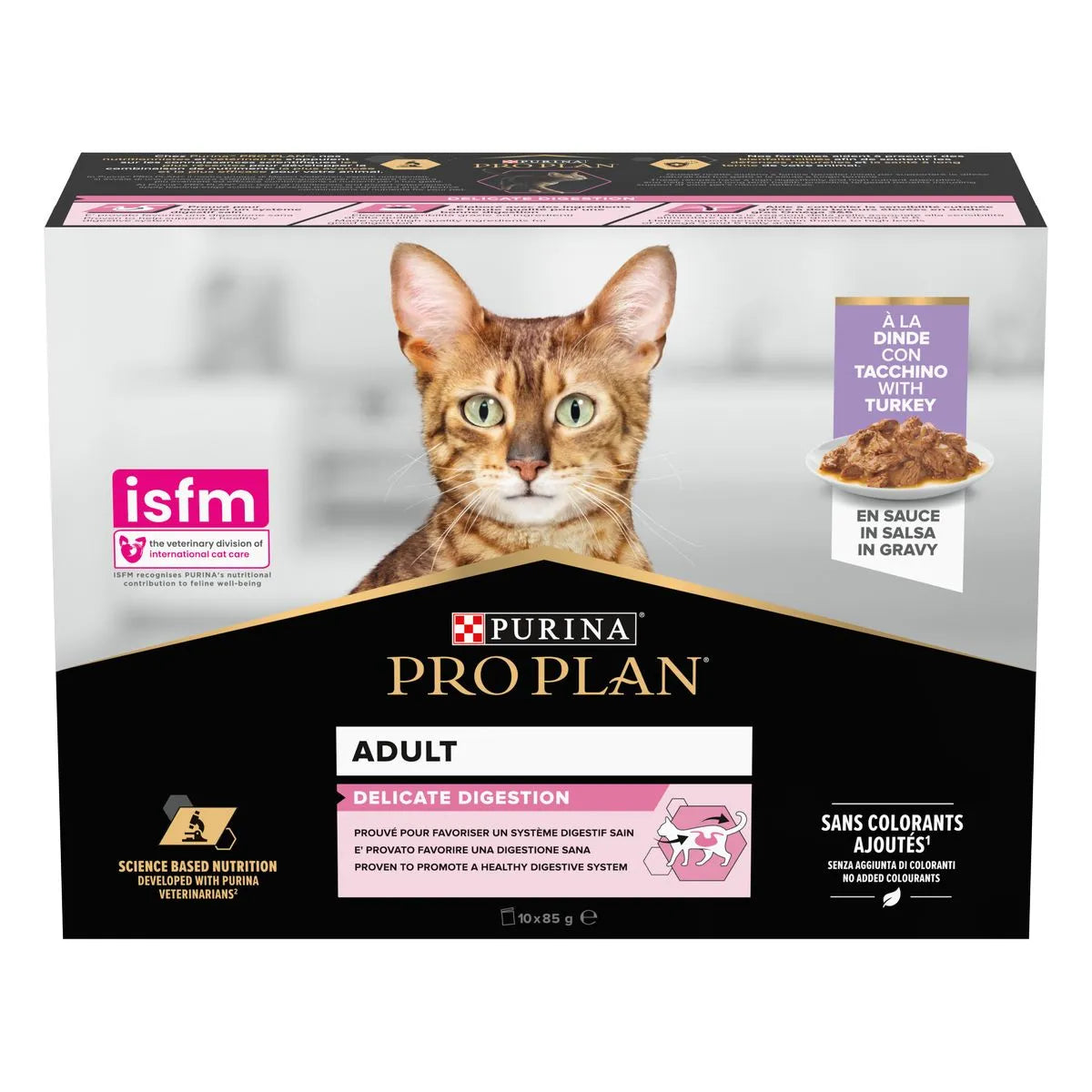 PURINA PROPLAN BAULETTO KITTEN CON TACCHINO 10 X 85 GR.