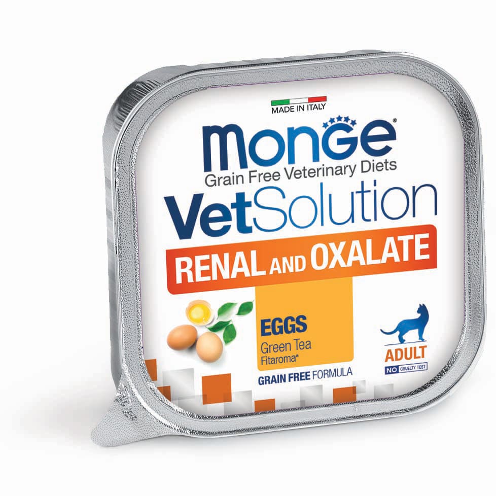 MONGE VETSOLUTION RENAL AND OXALATE 100 GR