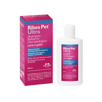 RIBES PET ULTRA SHAMPO-BALSAMO 200 ML PER CANI E GATTI 200 ML