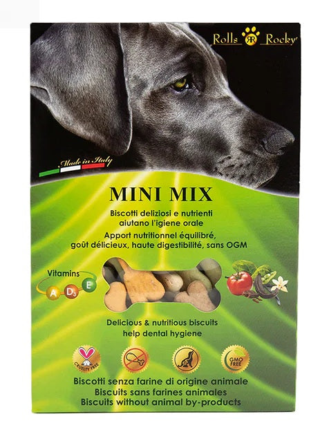 BISCOTTI ROLLS ROCKY MINI MIX 300 GR.