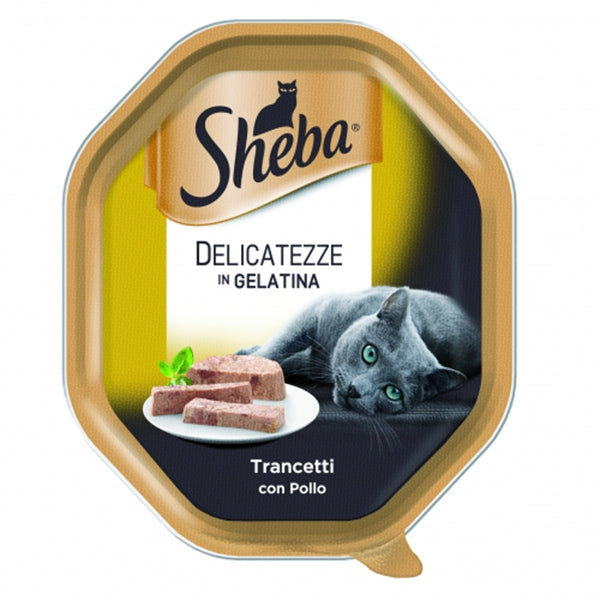 SHEBA DELICATEZZA IN GELATINA CON POLLO 85 GR