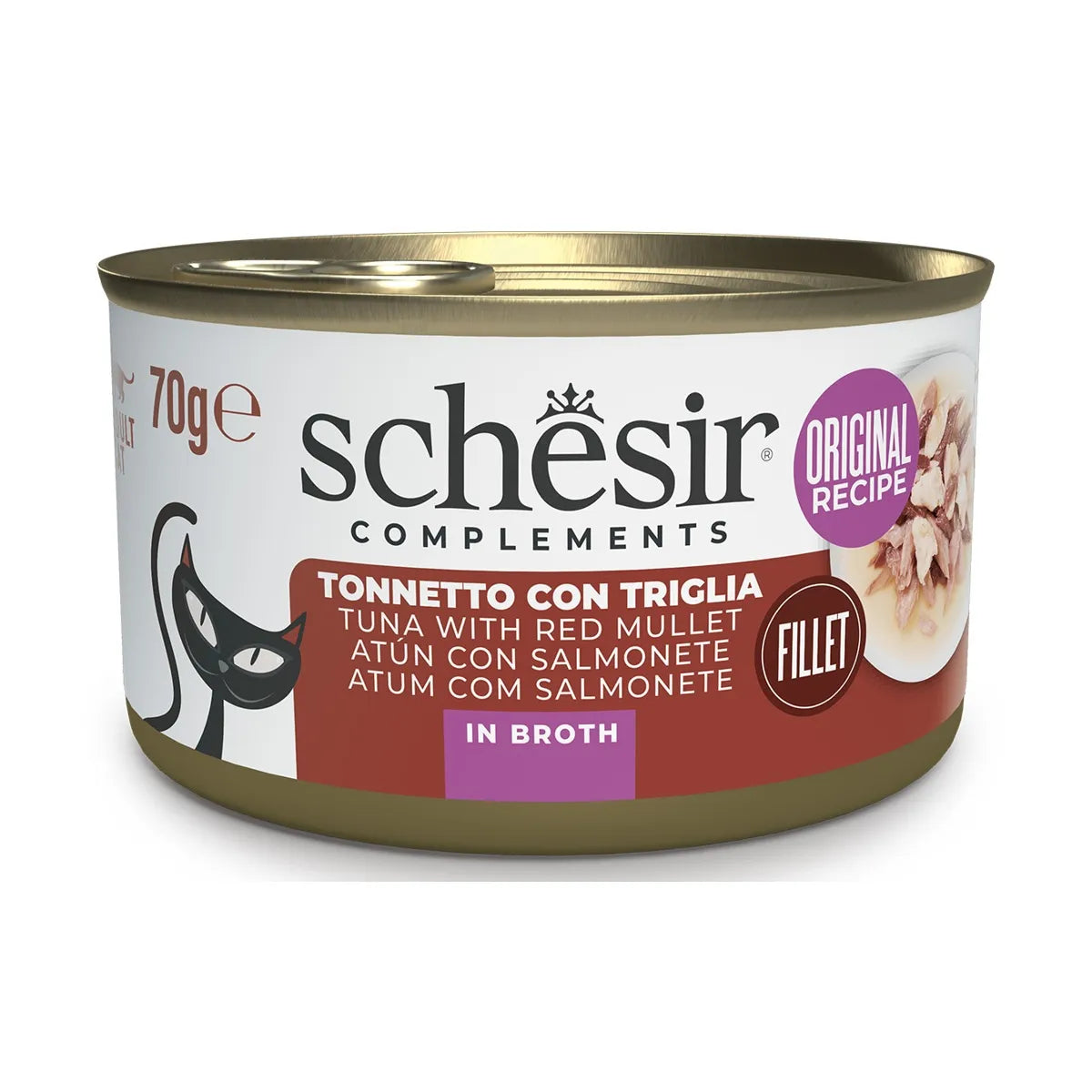 SCHESIR TONNETTO CON TRIGLIA GR 70 GR IN BRODO