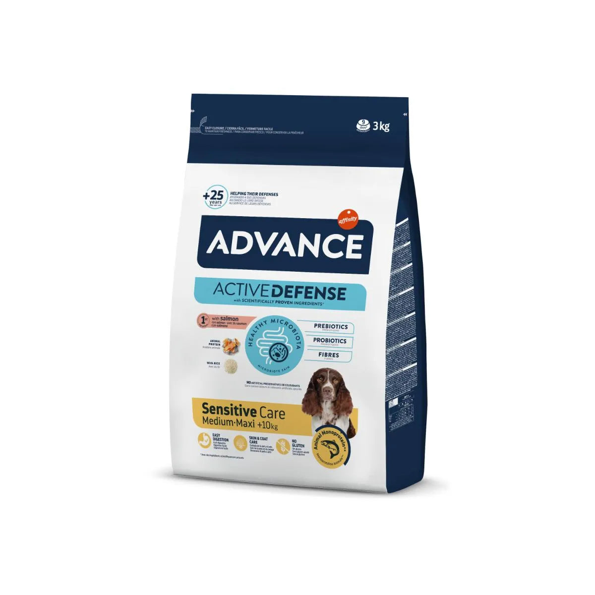 ADVANCE SENSITIVE CON SALMONE E RISO PUPPY 3 KG