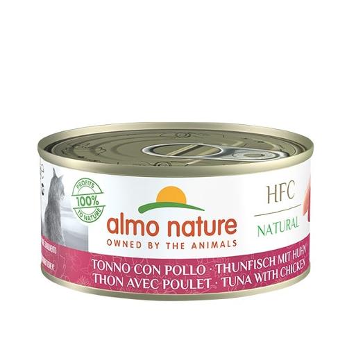 ALMO NATURE HFC NATURAL CON TONNO E POLLO 150GR
