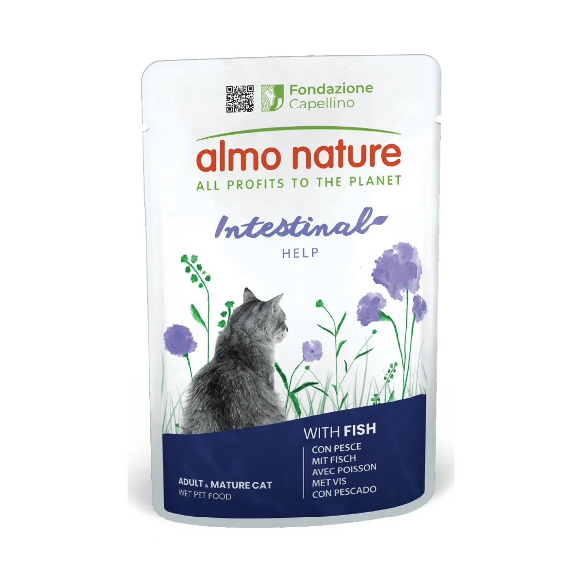 ALMO NATURE INTESTINAL CON PESCE 70 GR