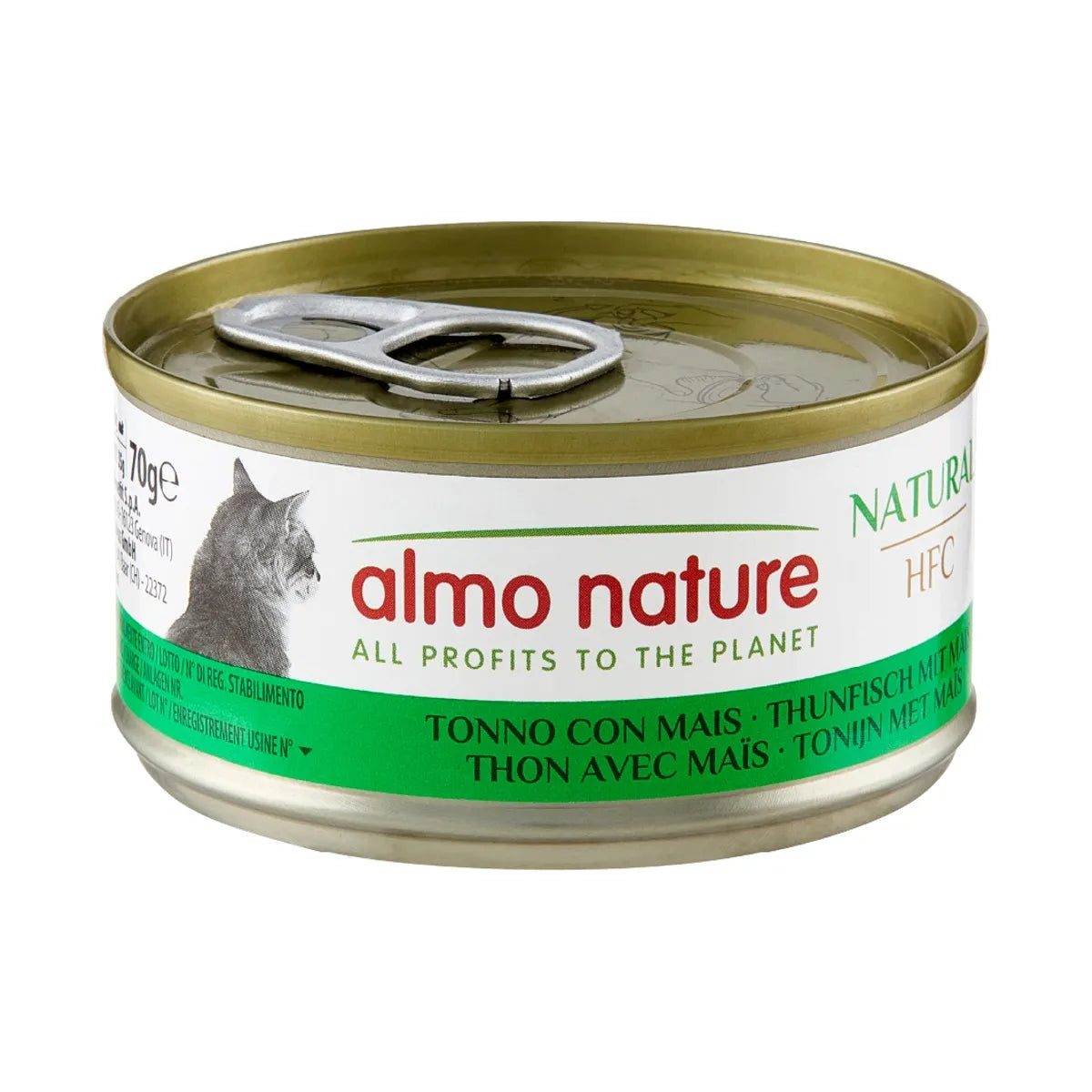 ALMO NATURE HFC CON TONNO E MAIS 70 GR