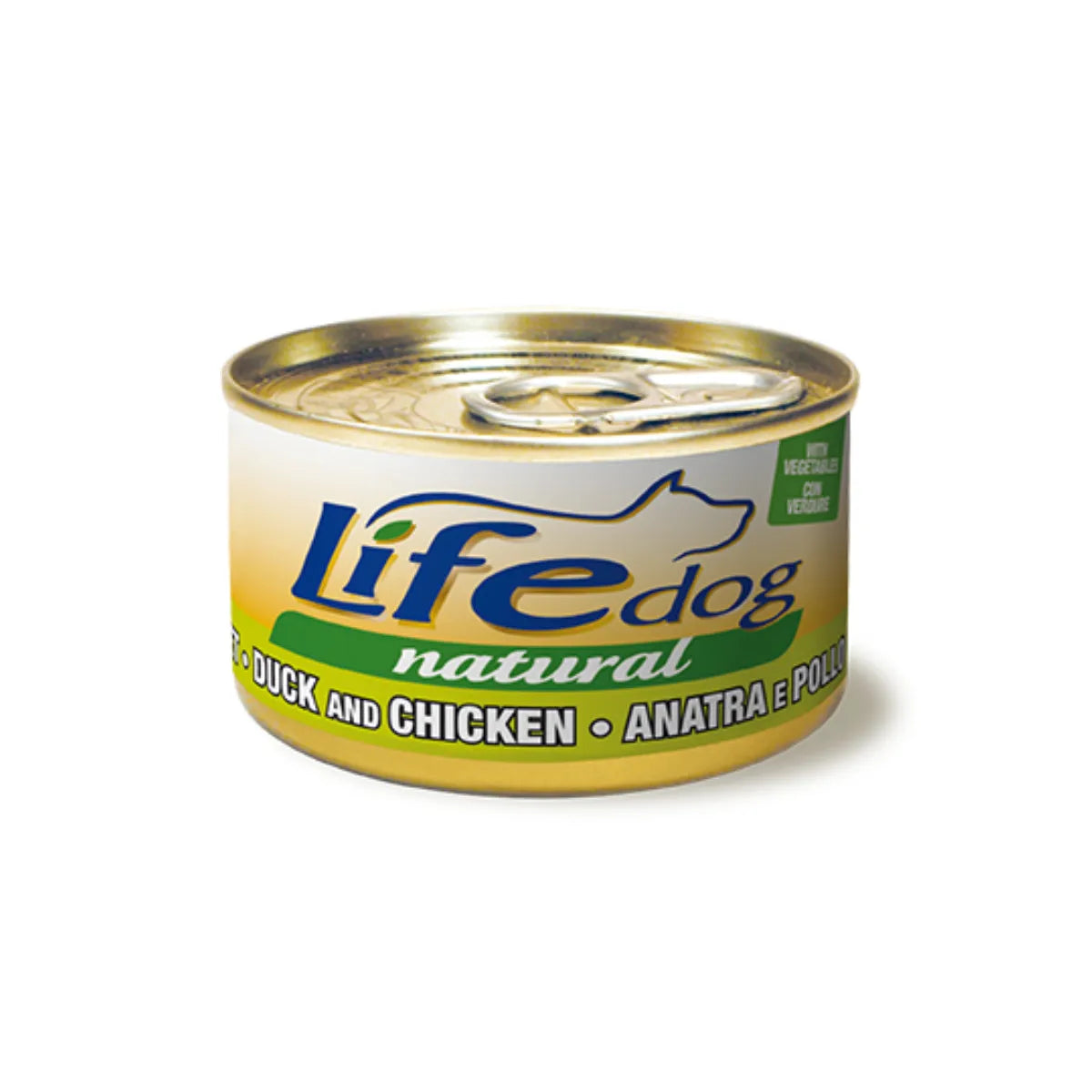 LIFE NATURAL DOG CON ANATRA E POLLO 90 GR