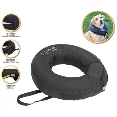 CAMON COLLARE PROTTETIVO GONFIABILE PER CANI MISURA L DIAMETRO 33/45 CM