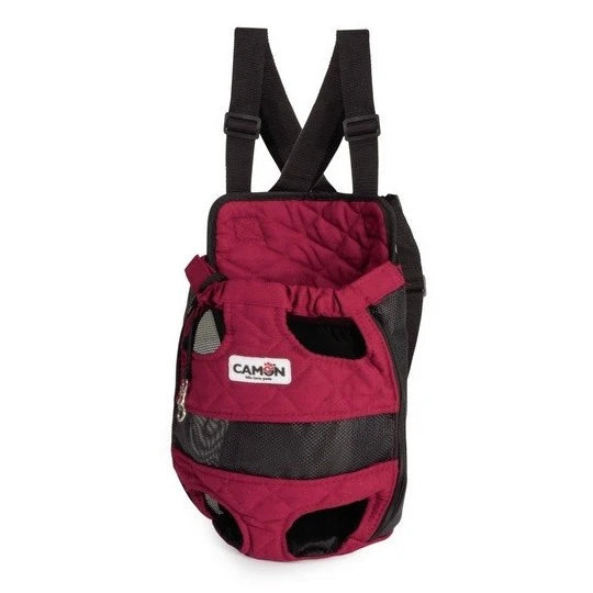 CAMON PET-POKET-ZAINETTO 3-4 KG ROSSO TRAPUNTATO