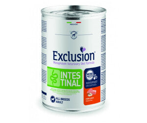 EXCLUSION INTESTINAL ADULT CON MAIALE E RISO 400 GR.