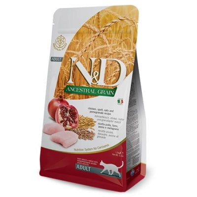 FARMINA N&D ANCESTRAL ADULT CON POLLO E MELOGRANO 1,5 KG