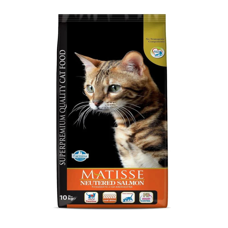 FARMINA MATISSE NEUTERED CON SALMONE 10 KG.