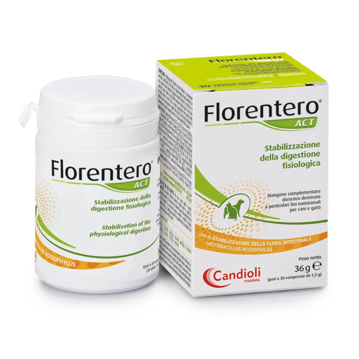 FLORENTERO ACT 30 COMPRESSE PER 36 GR