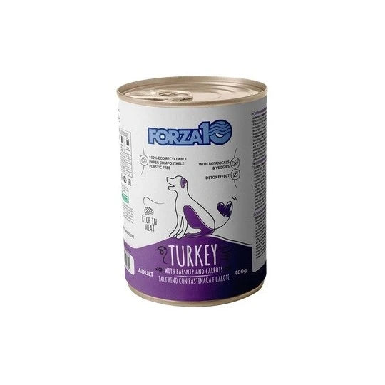 FORZA 10 MANTENIMENTO ADULT CON TACCHINO PASTINACA E CAROTA 400 GR