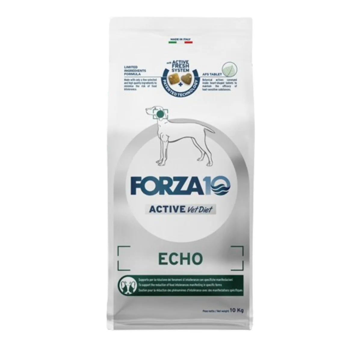 FORZA 10 ACTIVE VETDIET ADULT ECHO 10 KG CON PESCE