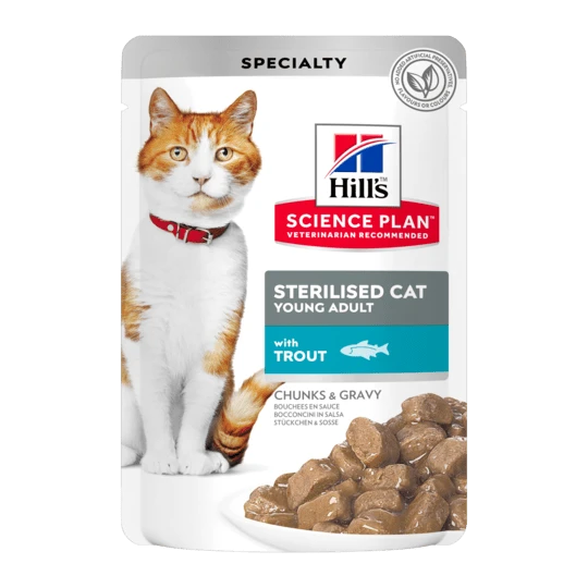 HILL'S BUSTINE STERILIZZATO CON TROTA 85 GR